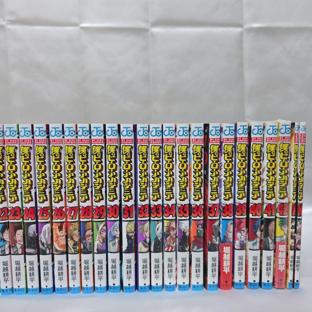 僕のヒーローアカデミア 全42巻[完]+関連本2冊/良品/B01