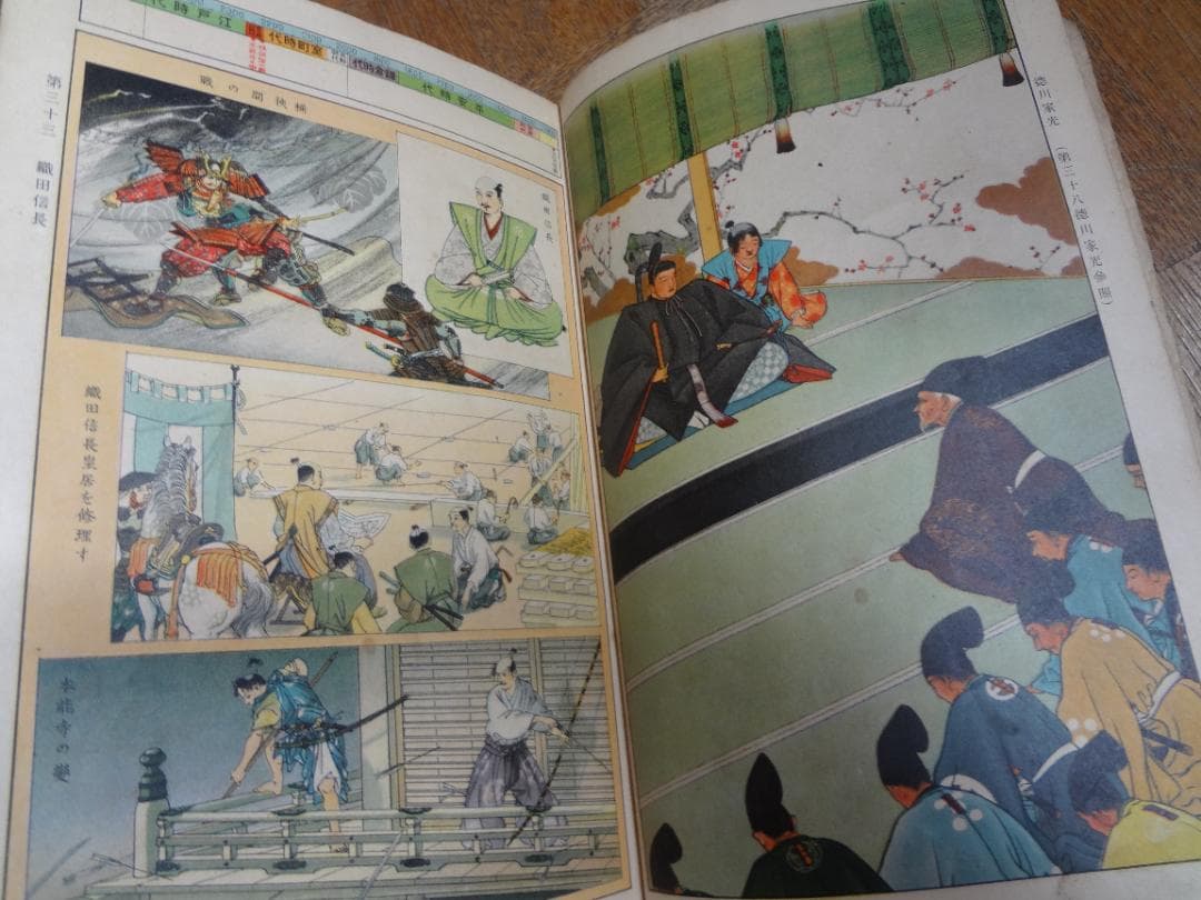 尋常小学国史絵図　下巻　戦前の小学校教科書