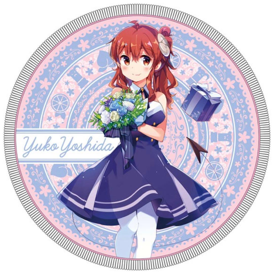 まちカドまぞく ラウンドタオル 優子Birthday