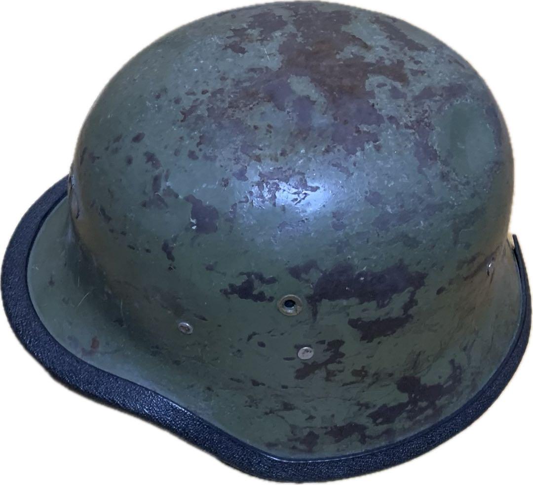 ジャーマンヘルメット ナチヘル 金属製