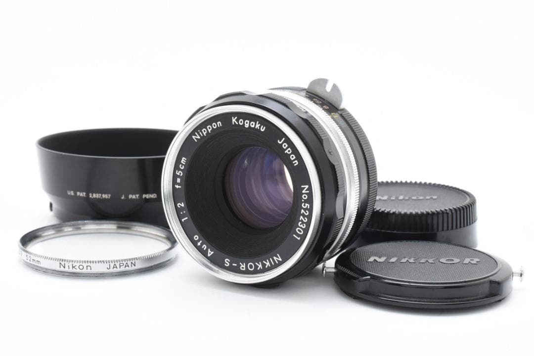＊1581＊チックマーク Nikkor-S 55mm f/2 レンズ