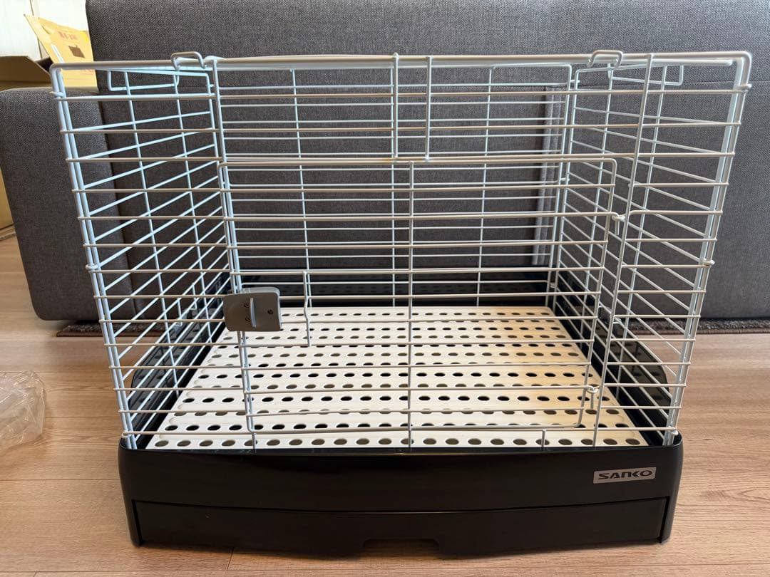 SANKO キャスター付きケージ イージーホームエボ60 BK カバー付き