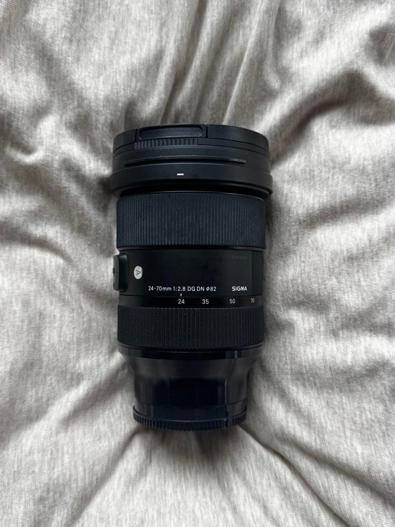 SIGMA 24-70mm F2.8 DG ソニーEマウント 美品 中古