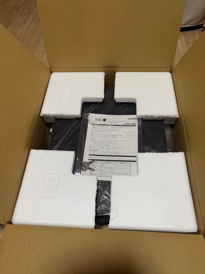 セイコーインスツル　キャッシュドロア（黒）　DRW-A01-K