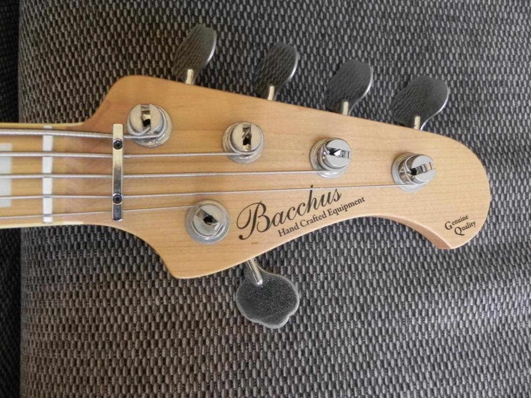 ５弦エレキベース　Bacchusバッカス Hand Craftedシリーズ