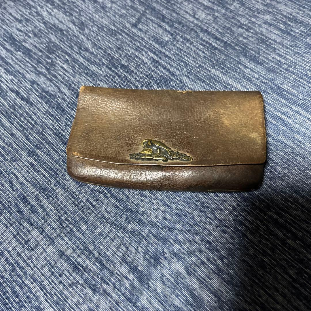 煙管入れ　タバコ入れ　骨董　時代物　アンティーク　工芸品