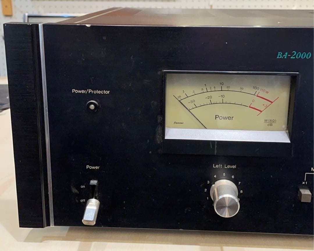 【ラムネ】サンスイ　BA-2000 パワーアンプ