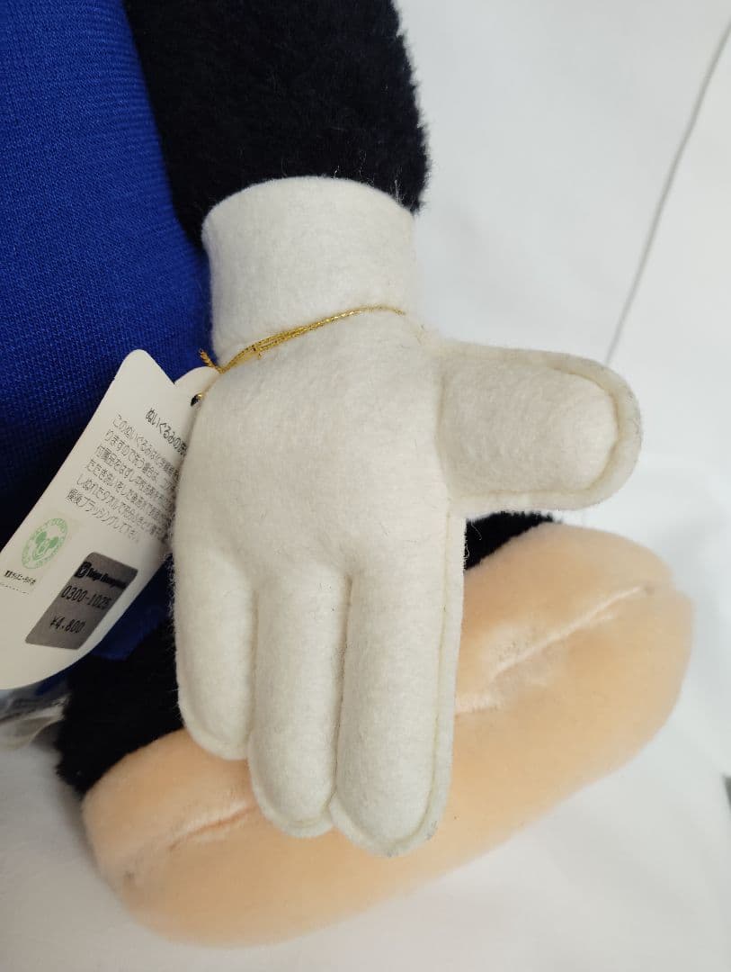 東京ディズニーランド　ビッグバッドウルフ　ぬいぐるみ　レトロ