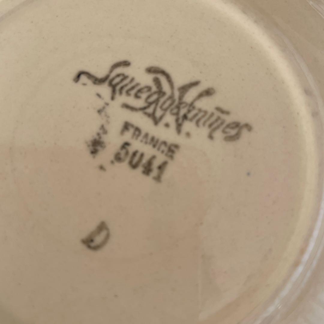 サルグミンヌ　花柄 ソーシェールandプレートセット