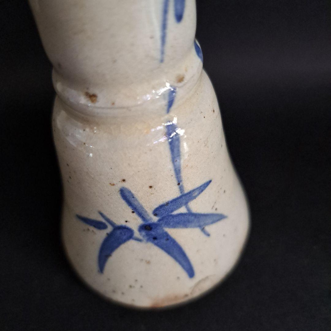 江戸中　骨董　超希少　徳利　幻の龍野焼き ベル型徳利