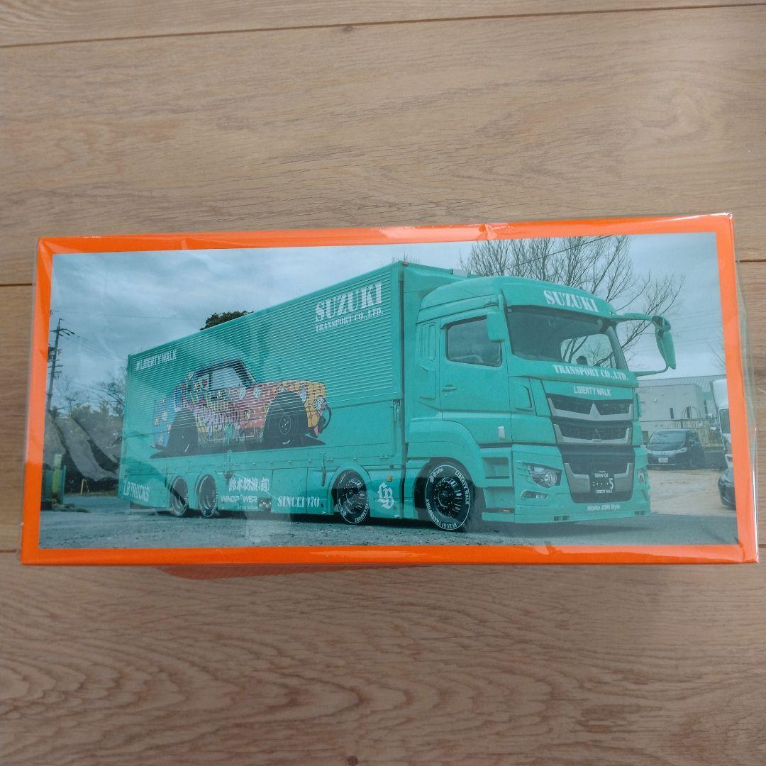 リバティウォーク　LBWK G.C.D LB―TRUCKS　ミニカー