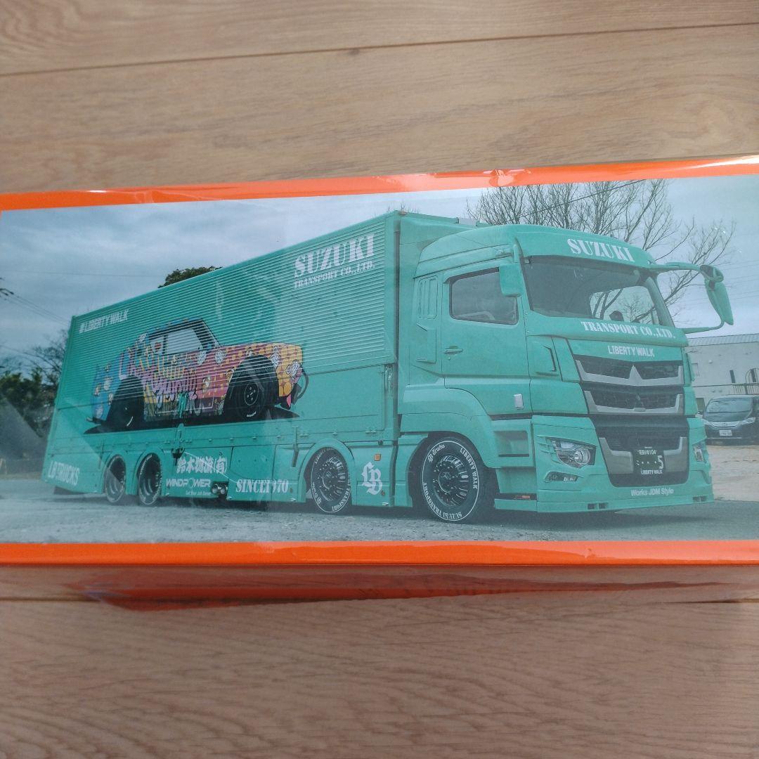 リバティウォーク　LBWK G.C.D LB―TRUCKS　ミニカー