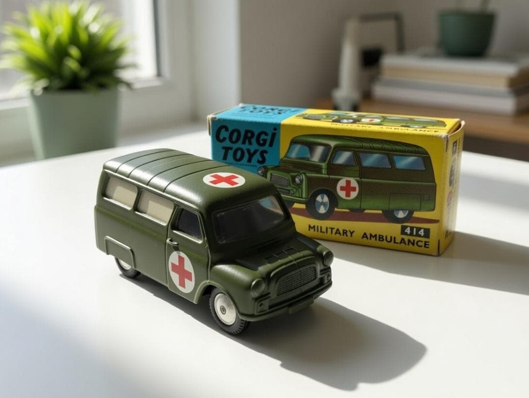 ミニカー Corgi Toys Bedford Utilicon Ambulance