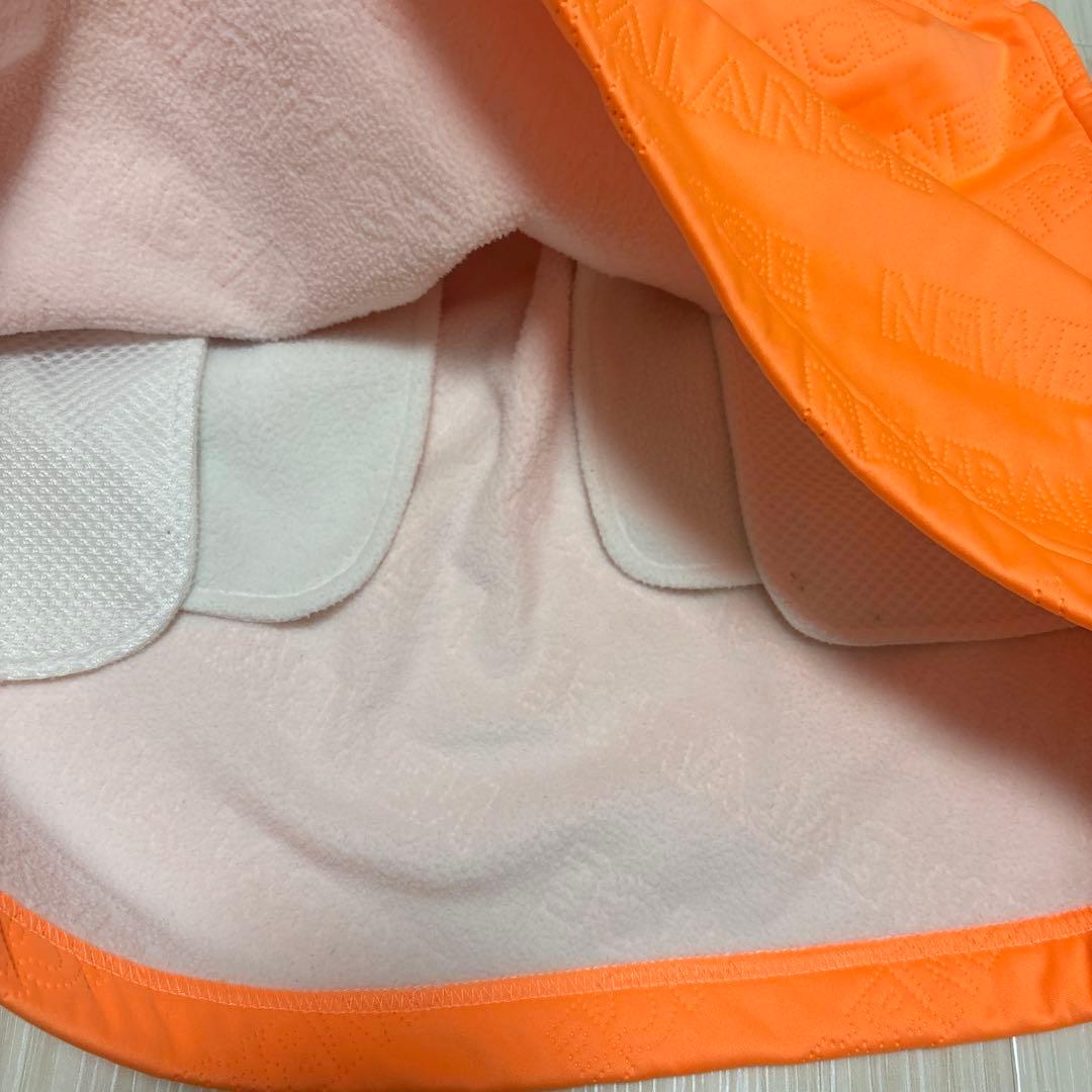 美品　ニューバランス　ゴルフ　セットアップ　防風　防寒　レディースウェア　裏起毛