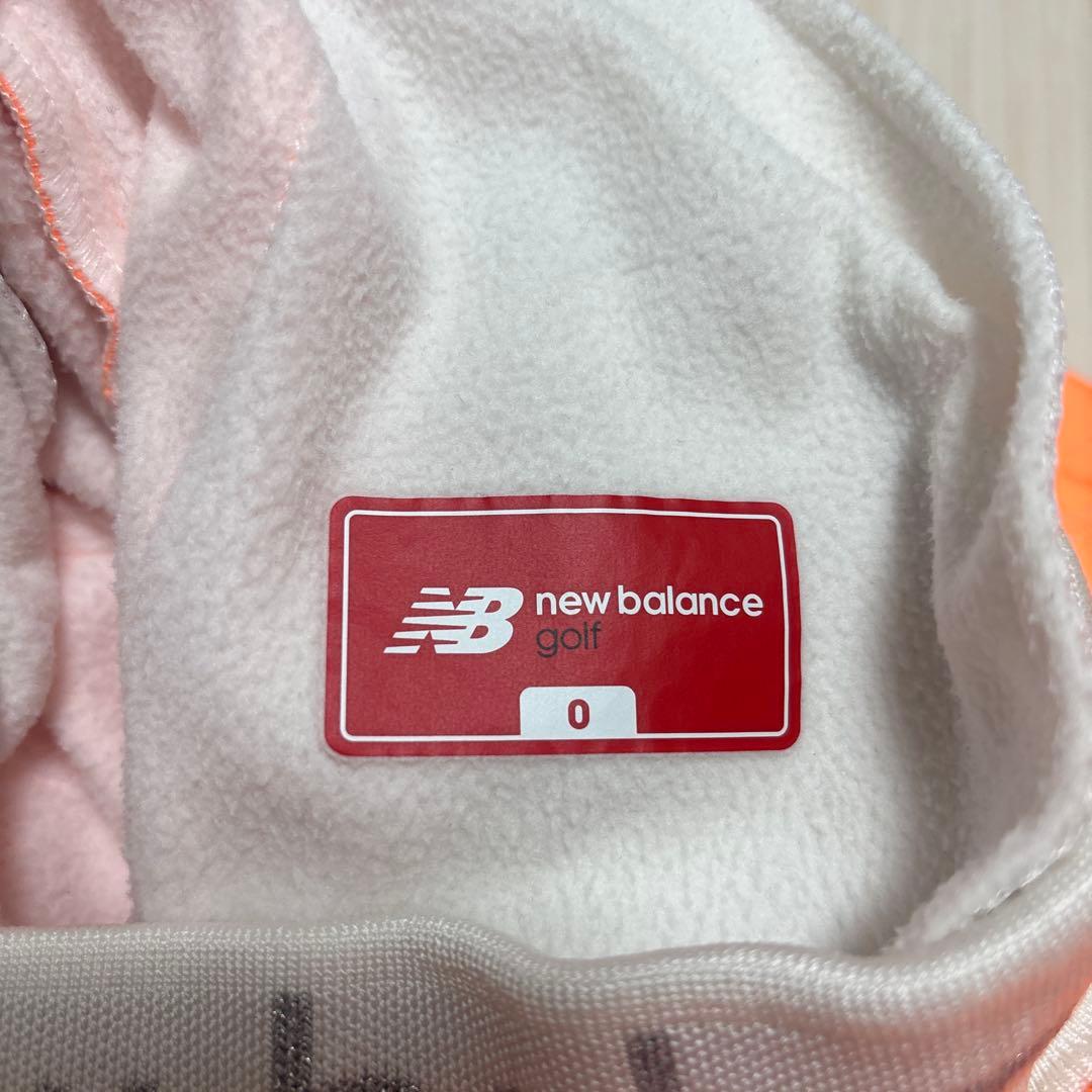 美品　ニューバランス　ゴルフ　セットアップ　防風　防寒　レディースウェア　裏起毛