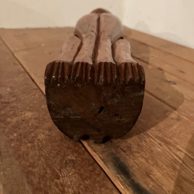 木製 猫 木彫 置物 ミッドセンチュリー ヴィンテージ 古道具 昭和 レトロ