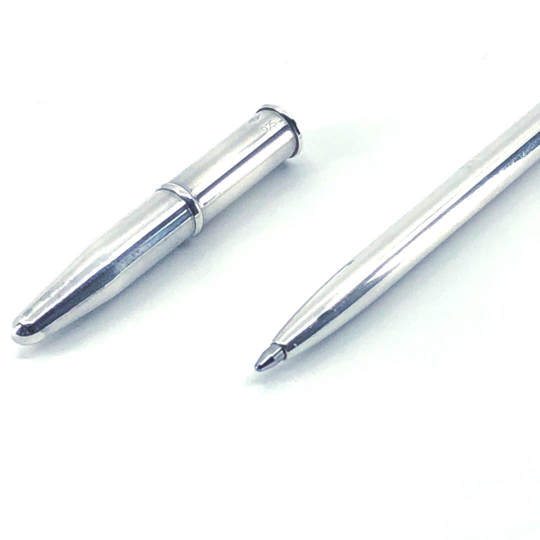 【美品】エルメス／SV925 ボールペン チェーン付き