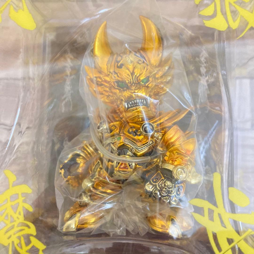 牙狼デフォルメ魔戒コレクション　黄金騎士ガロ　銀牙騎士ゼロ　メッキver. 新品