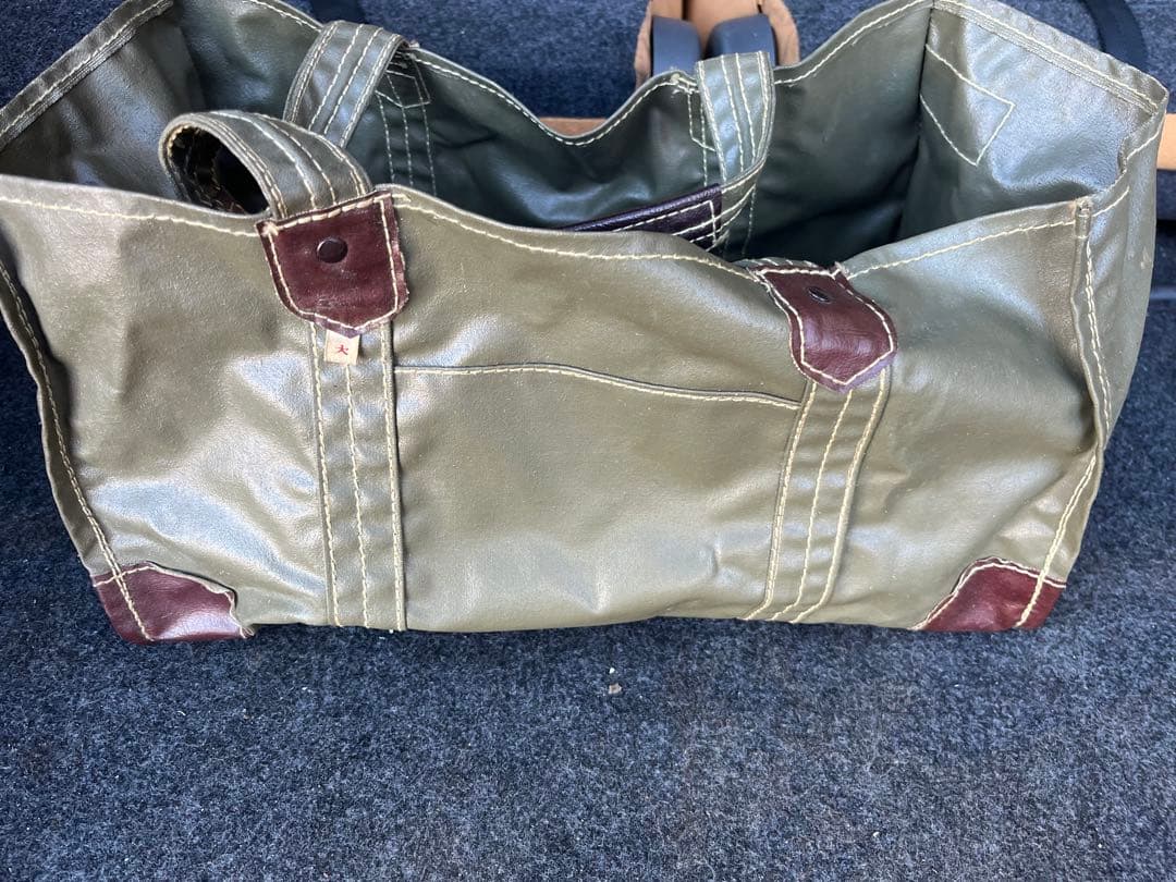 昭和レトロ　森永牛乳　ホモ牛乳　乳業　配達バッグ　袋　手提げ　トート