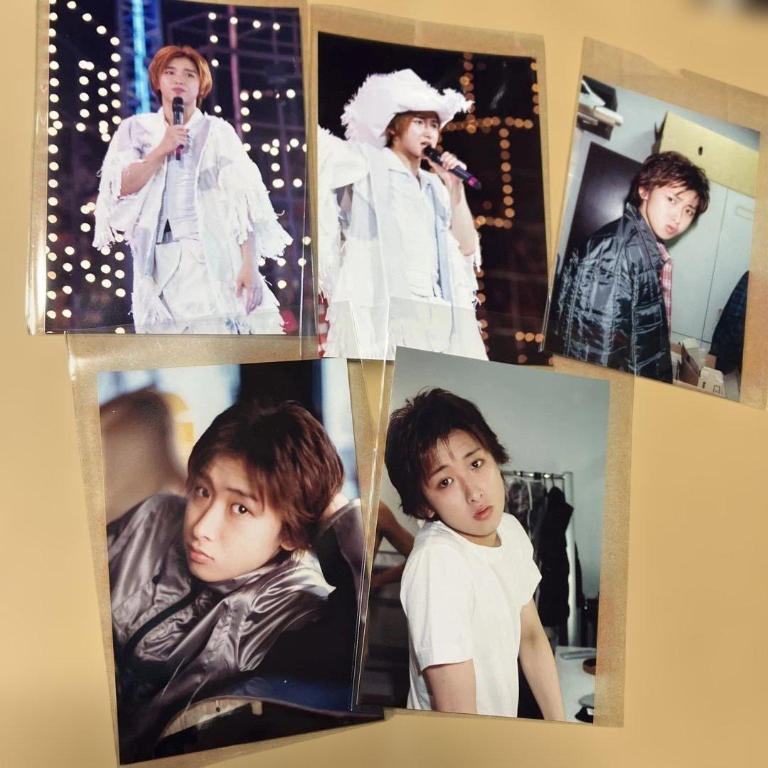 d*9様 嵐　公式写真 ⑤枚セット❣️大野智さん　Konica Kodak