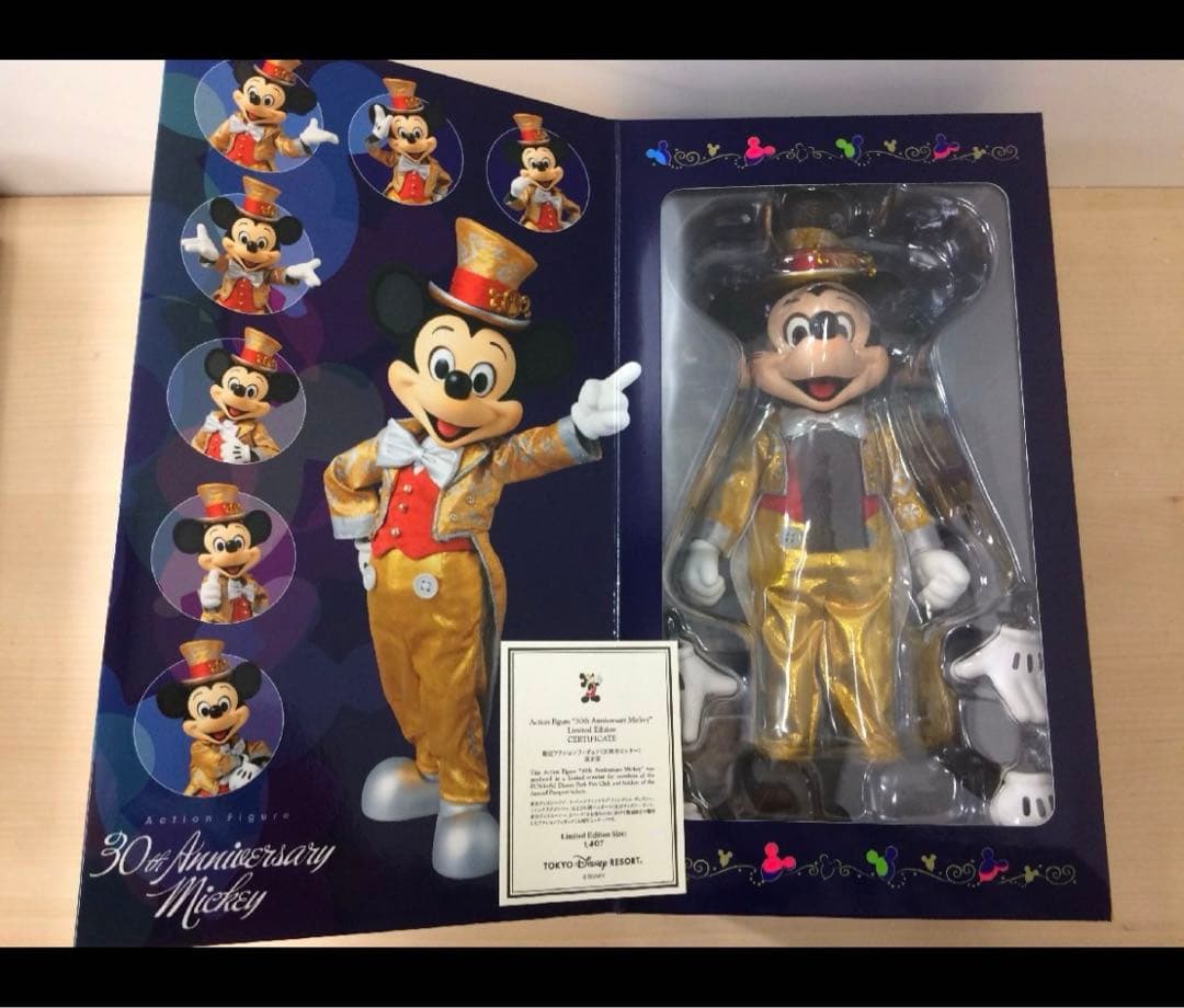 レア⭐️ディズニー30周年⭐️ミッキーマウス❤️メディコムトイ⭐️アクションフィギュア❣️