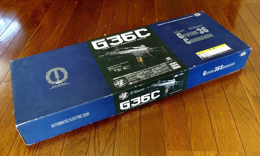 東京マルイ H&K G36C バーティカルフォアグリップ&470連射マガジン付き