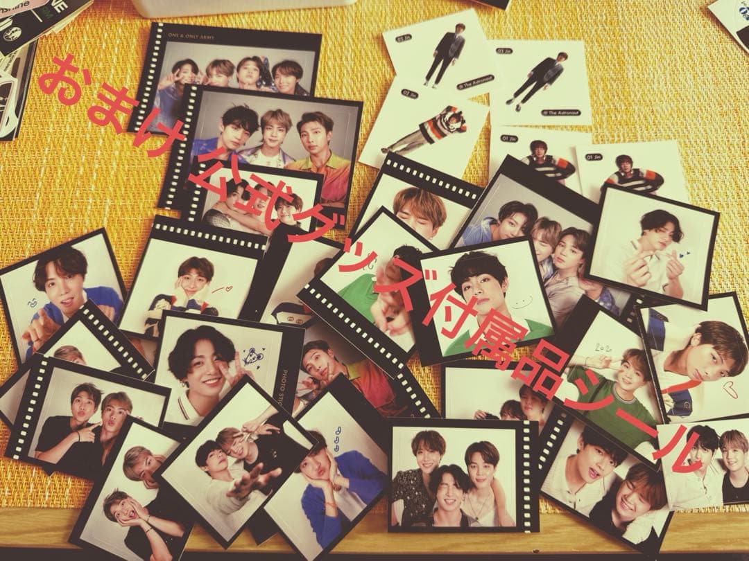 セール中 レア BTS ジンミニフォト多数＋公式おまけ