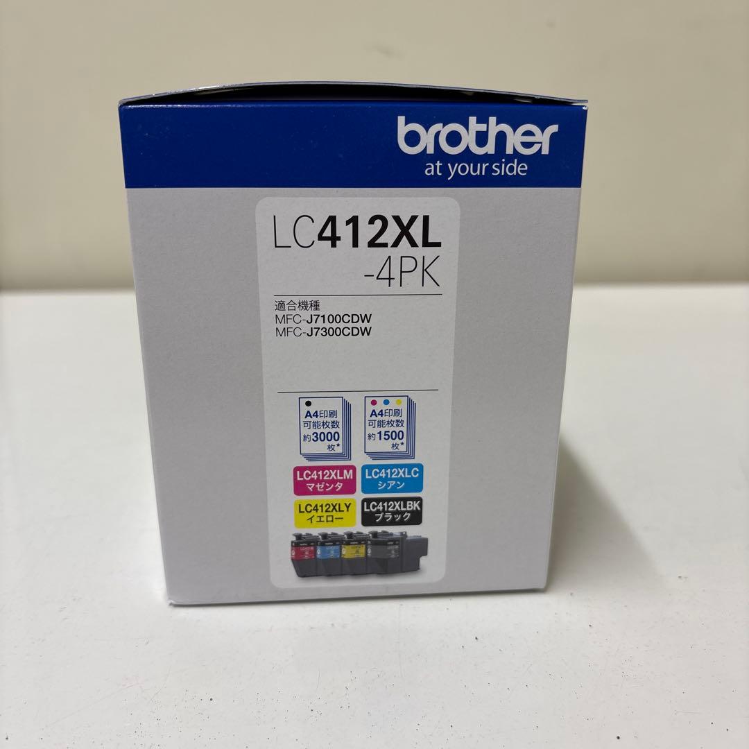 LC412XL-4PK brother 純正インクカートリッジ 大容量4色パック