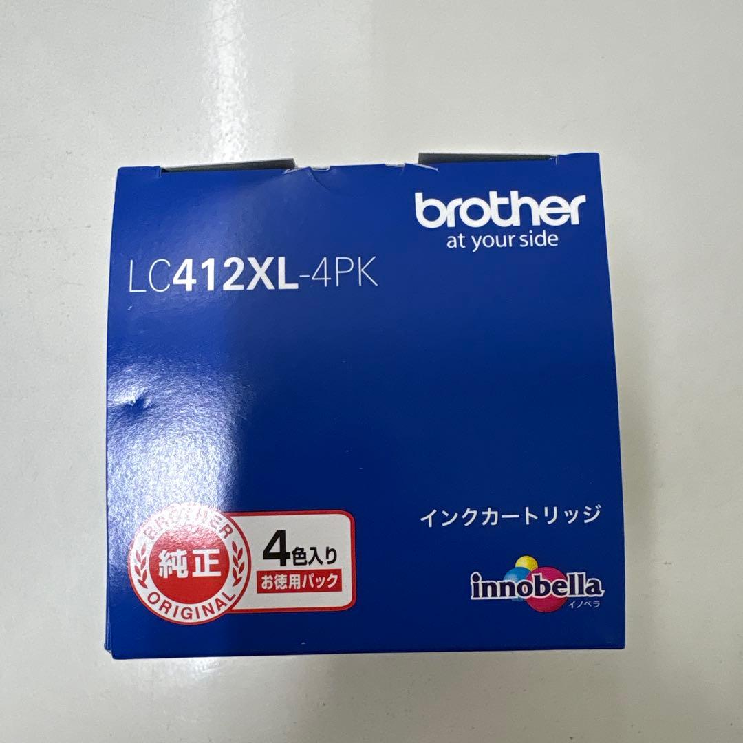 LC412XL-4PK brother 純正インクカートリッジ 大容量4色パック