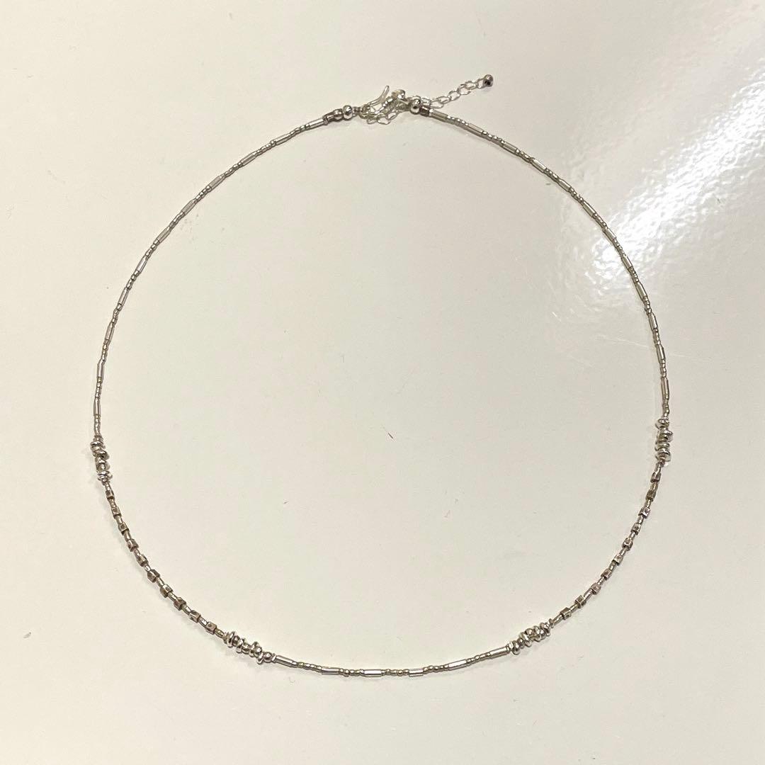 カレンシルバー　オニキス　ネックレス　※N70-3 ほか、ご依頼品