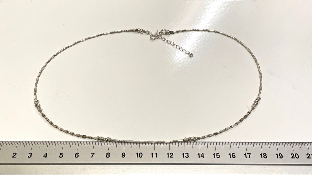 カレンシルバー　オニキス　ネックレス　※N70-3 ほか、ご依頼品