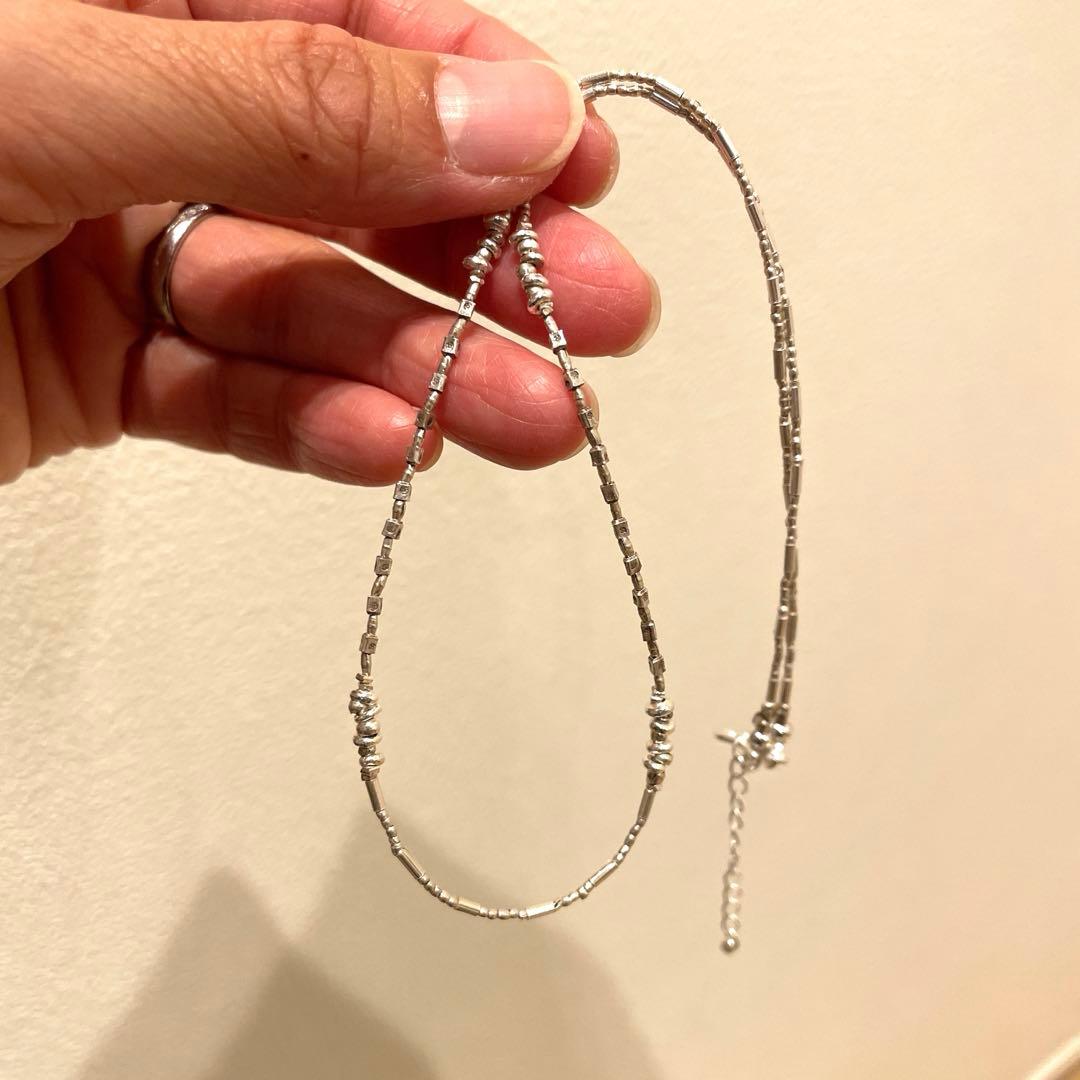 カレンシルバー　オニキス　ネックレス　※N70-3 ほか、ご依頼品