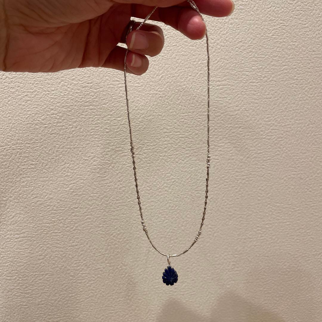 カレンシルバー　オニキス　ネックレス　※N70-3 ほか、ご依頼品