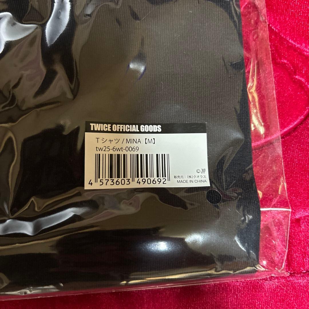 TWICE OFFICIAL GOODS Tシャツ MINA M 新品未開封