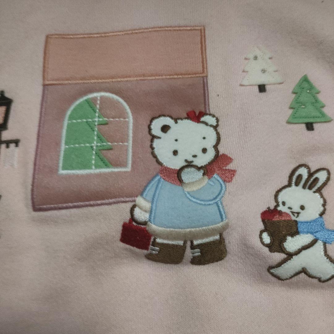 新品未使用品　ファミリア　リアちゃんトレーナー100