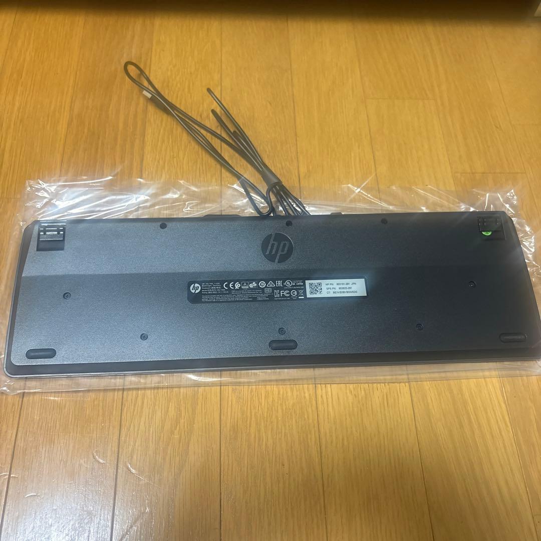 UZI新品　HP USB K8 有線キーボード 5台本体