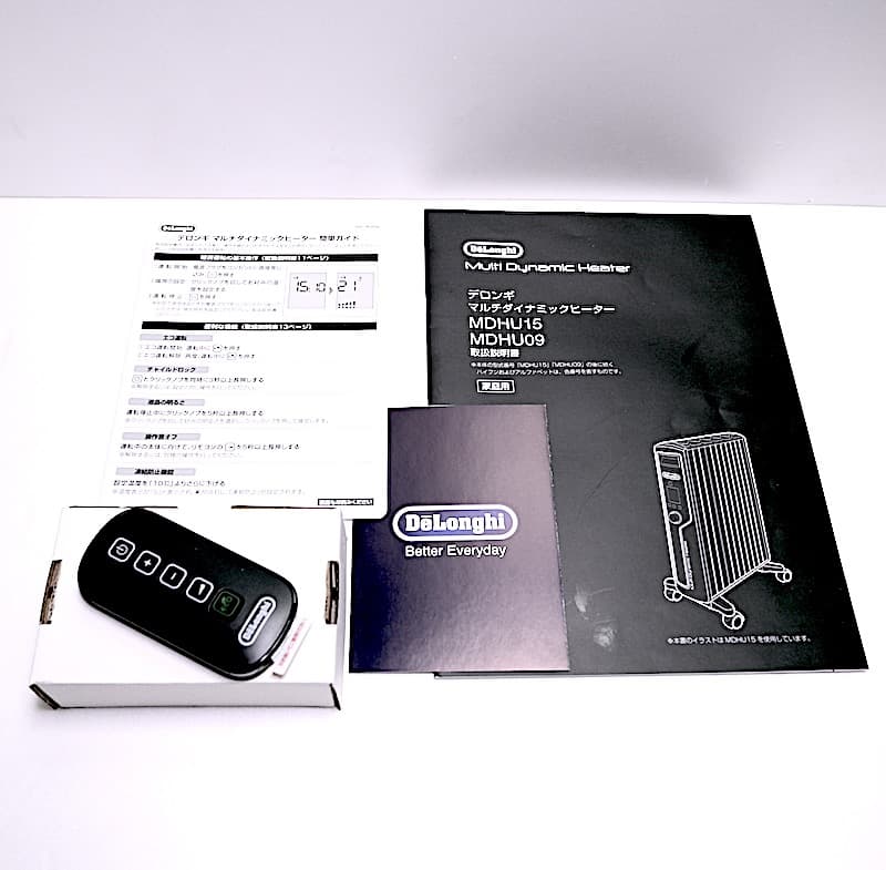 デロンギ 液晶交換済 美品使用少マルチダイナミックヒーターMDHU15