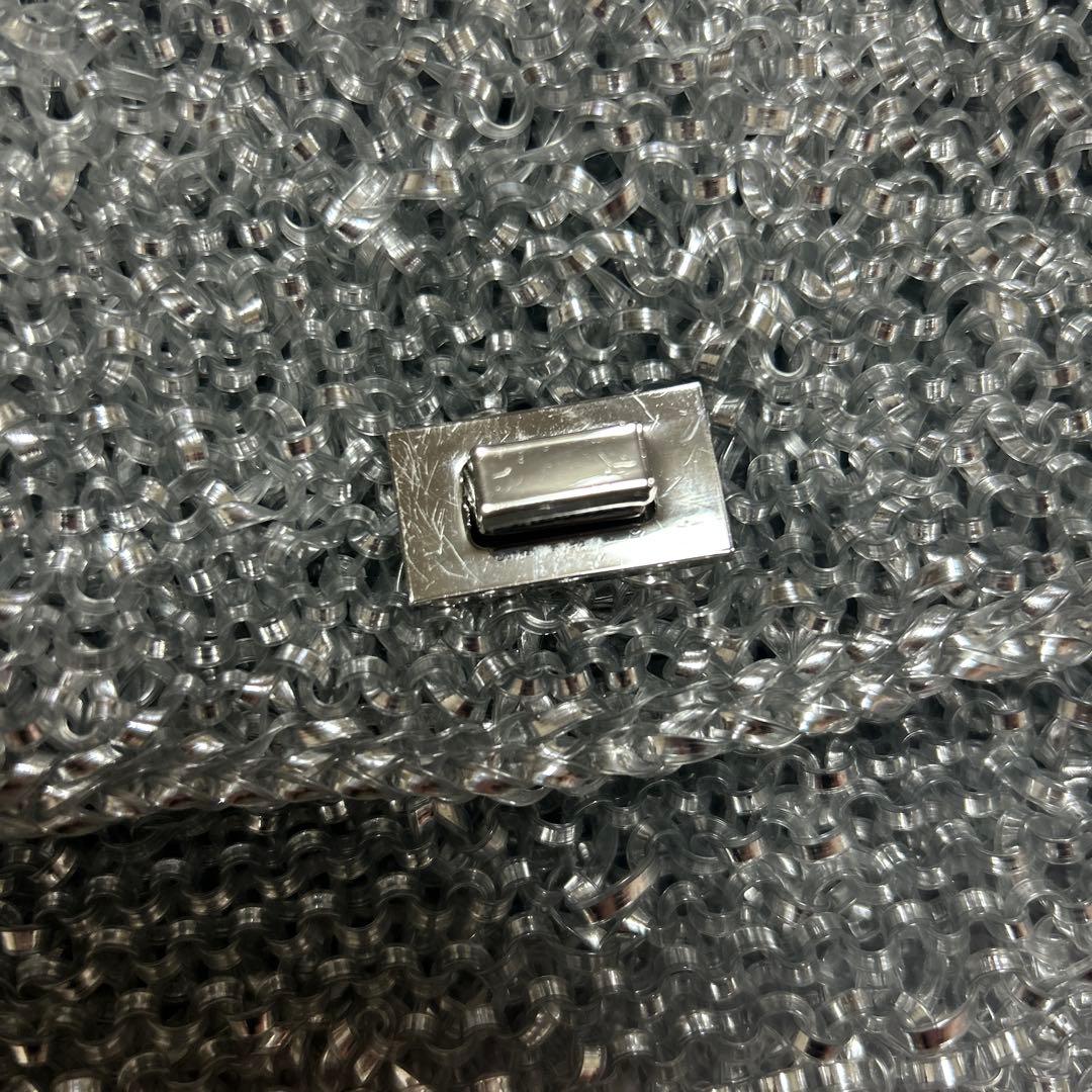 ANTEPRIMA シルバー ビーズパーティーバッグ