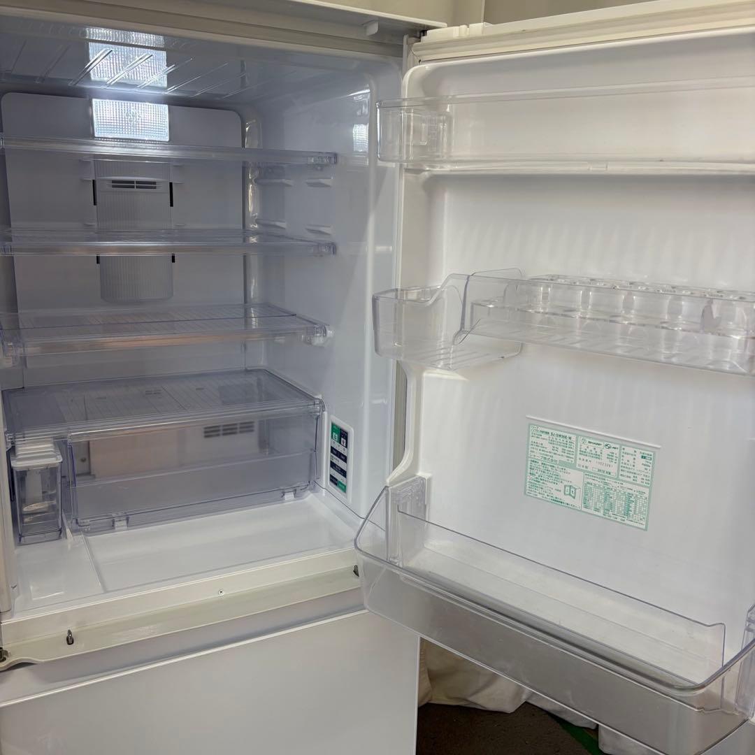 年始セール‼️31⭕️冷蔵庫　シャープ　大型400ℓ　両開き　安い　設置無料　綺麗