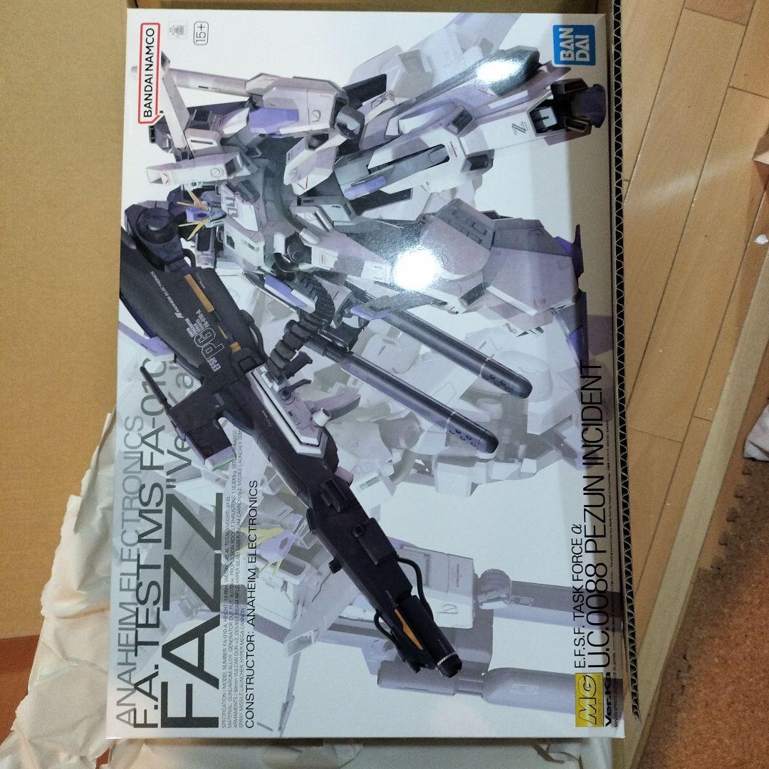 MG 機動戦士ガンダムセンチネル FAZZ Ver.Ka1/100色分け済みプラ