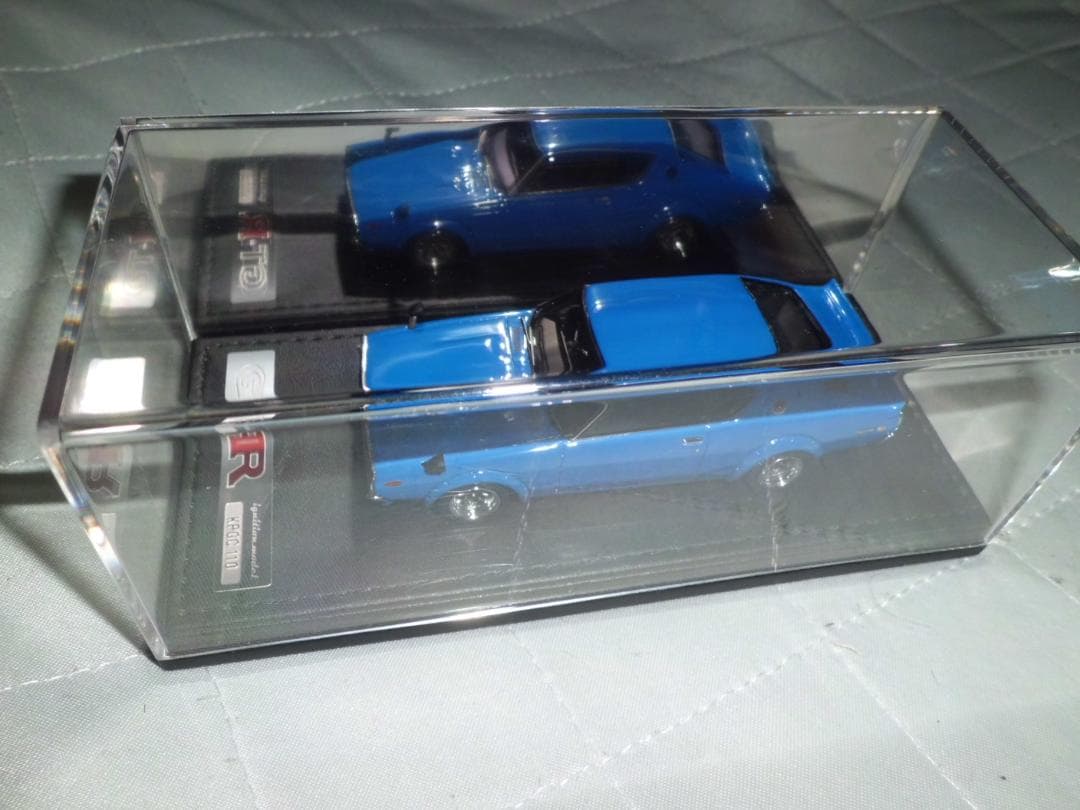 【現状品】イグニッションモデル 1/43 スカイライン 2000GT-R ブルー