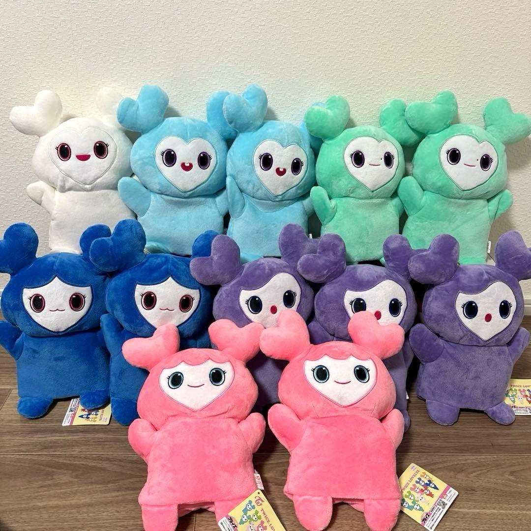 TWICE ぬいぐるみパペット 12体セット