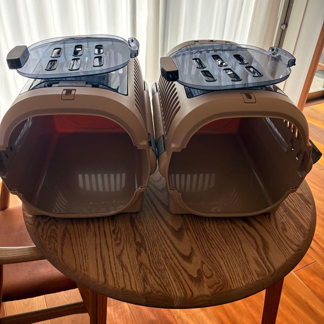 リッチェル キャンピングキャリー M ブラウン