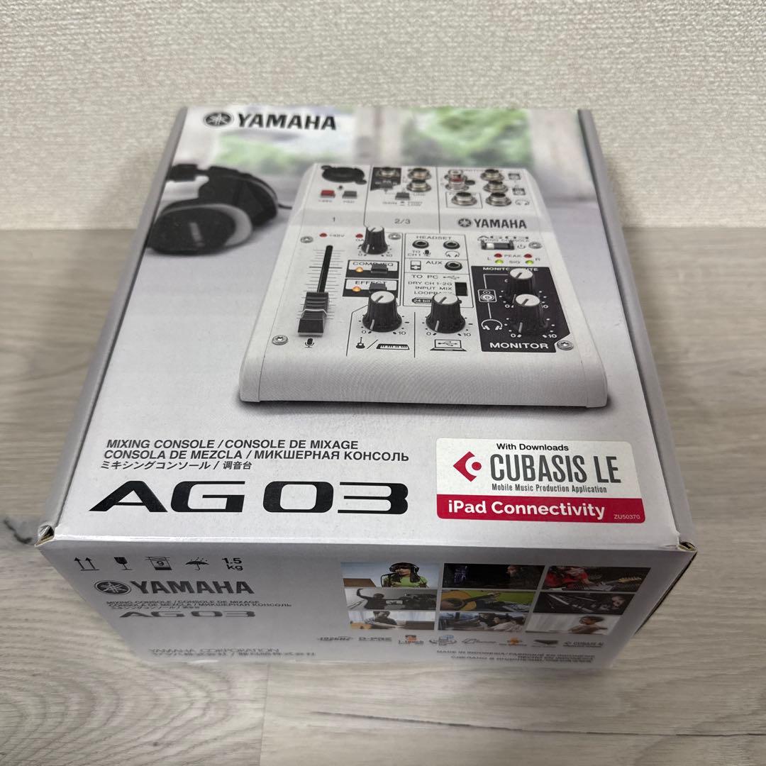 YAMAHA AG03 ミキシングコンソール