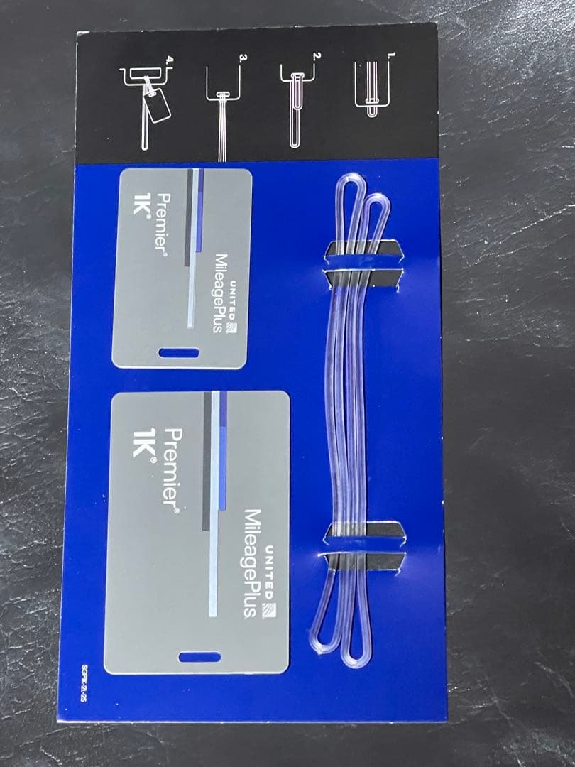 ユナイテッド航空UA プレミア 1Ｋ　バゲージタグ