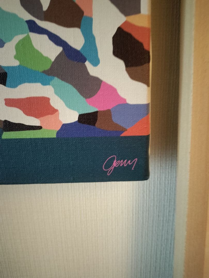 美品　ジェリー鵜飼　キャンバスアート