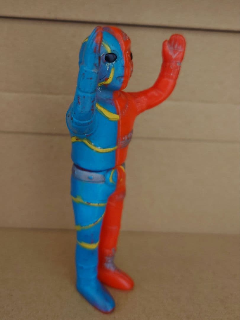 【当時物】【タカトク】【希少品】人造人間キカイダー ソフビ ☆11cm☆石森プロ