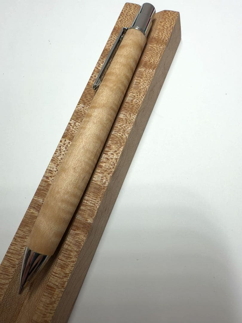 【専用】工房楔　フィーネペン　楓　ちぢみ杢　シャープペンシル