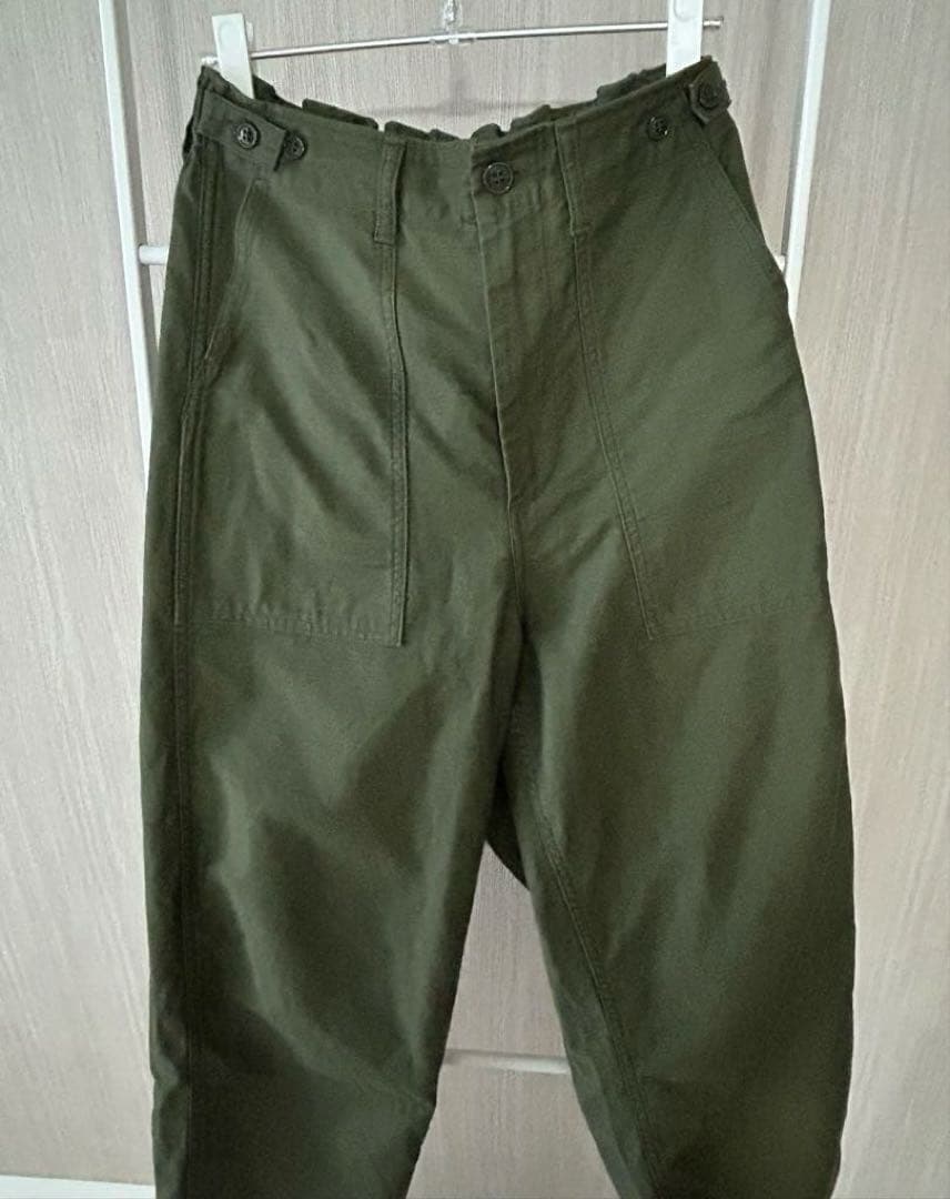 オーディナリーフィッツ／ジェームスファティーグ パンツ／カーキ／サイズ1