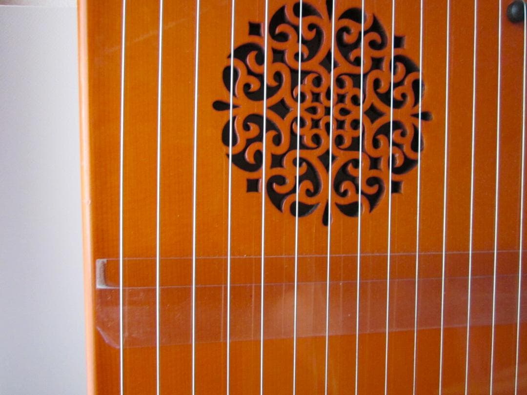 ドイツ製手工弦楽器　ヘルマンハープ25弦Mタイプ　専用保護バック付き